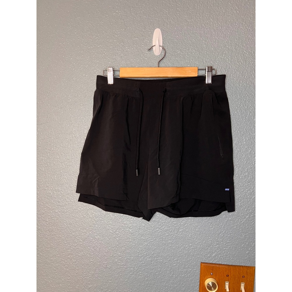 Lululemon Pace Breaker Lined Shorts Black Mens Size M LM7BDTS